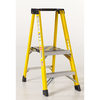 Bauer Ladder 4 ft. Fiberglass Stepladder, 375 lbs. Capacity 35104